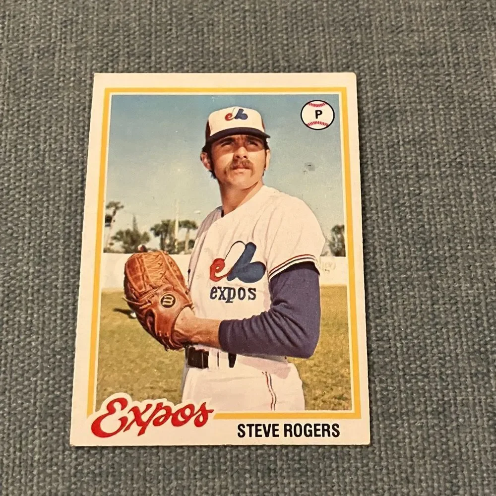1978 Topps Montreal Expos Baseball Card Trading Card